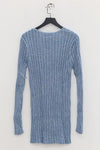 BASERANGE Loulou Cardigan KLOUC-CO-AU23 Blue Mix